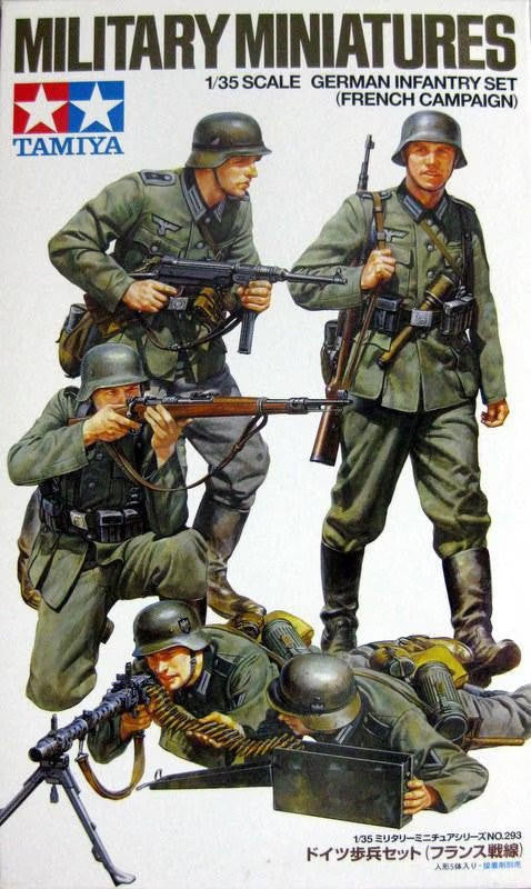 Tamiya 1/35 German Infantry French Campaign 35293
